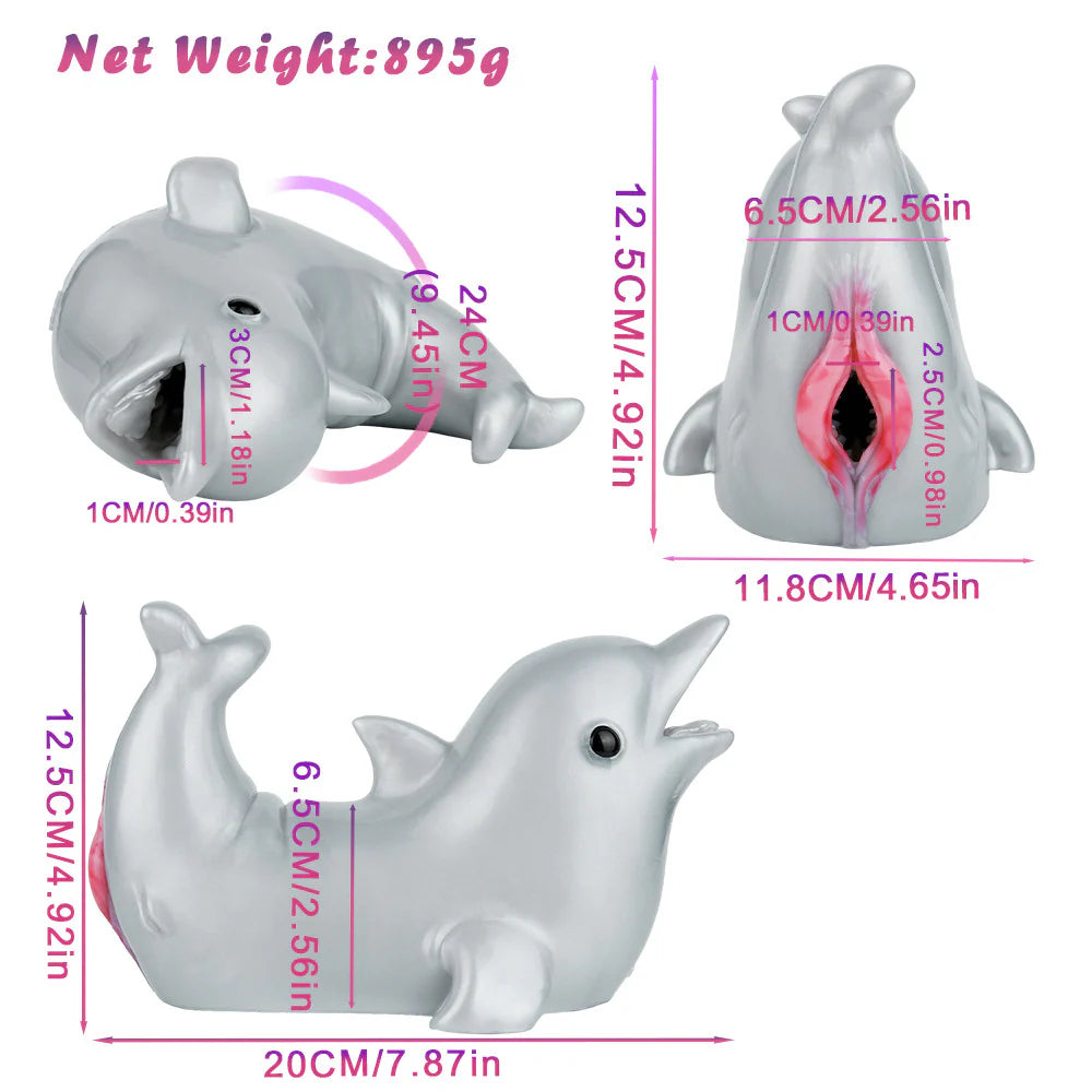 Dolphin Sex Doll Realistic Men Stroker