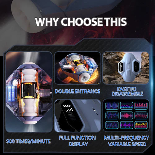 Double Ended Male Masturbator SpaceX