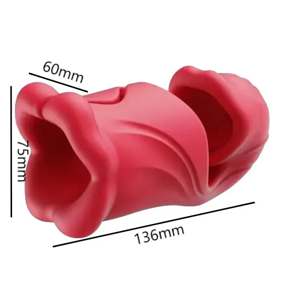 Double Lips Penis Massager - App Controlled