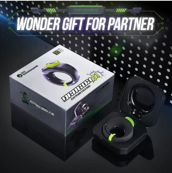 Dragon S1- Estim Vibrating Cock Ring With App