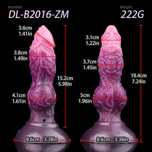 Drakor – Suction Cup Expendable Dragon Cock 9 Inches