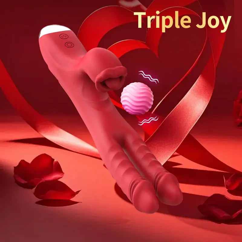 Dual Thrill Licking Rabbit Vibrator