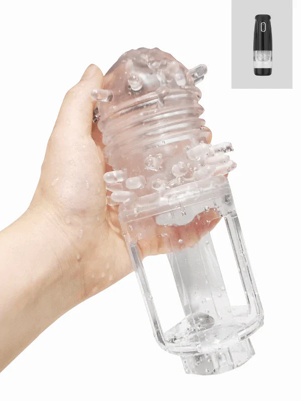 Extenderz – Telescopic Rotation Male Masturbator Cup