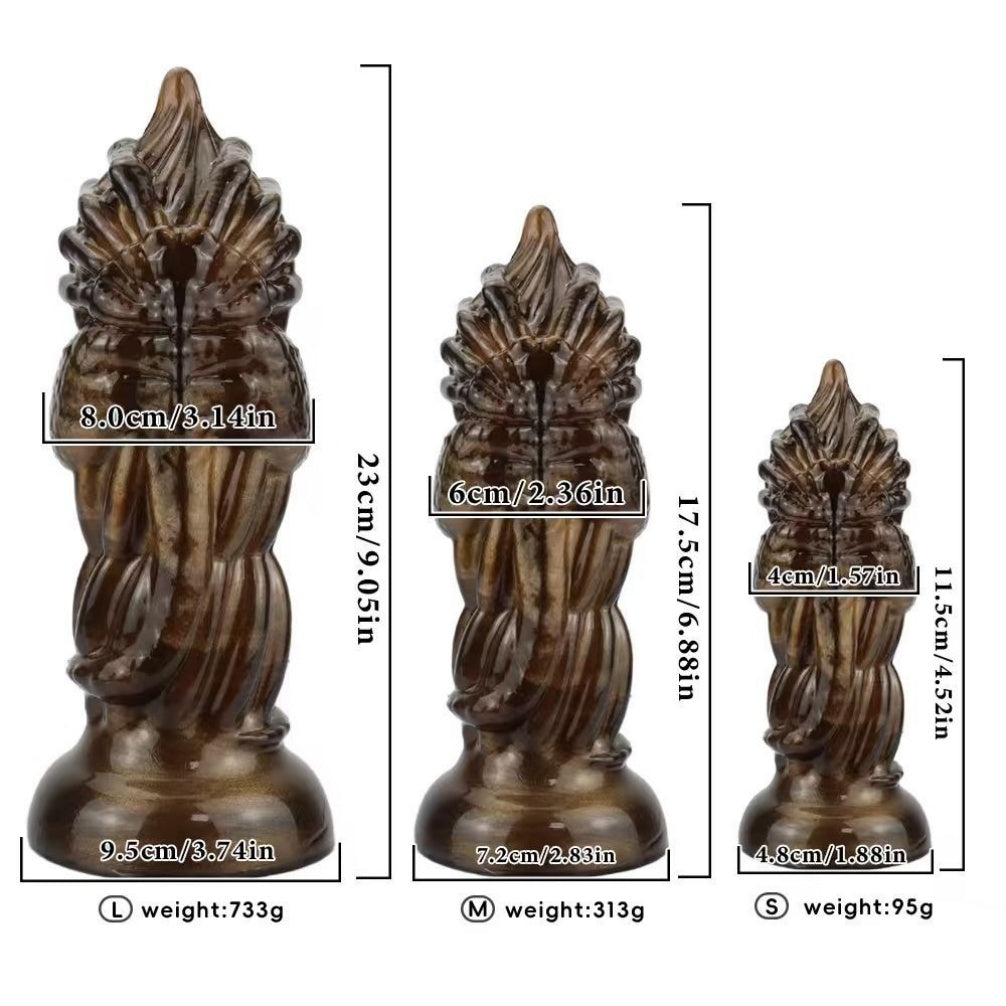 Alien Facehugger Fantasy Monster Dildo-Hands-Free Anal & Vaginal Stimulation Sex Toys