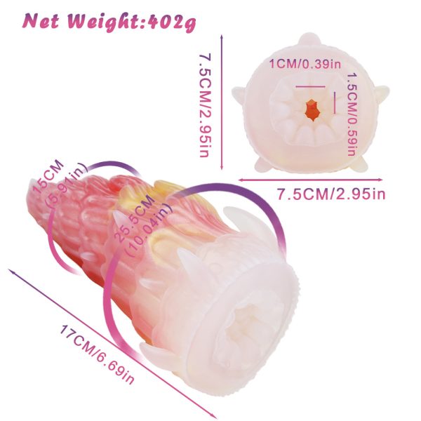 Conch Design Fantasy Stroker Liquid Silicone