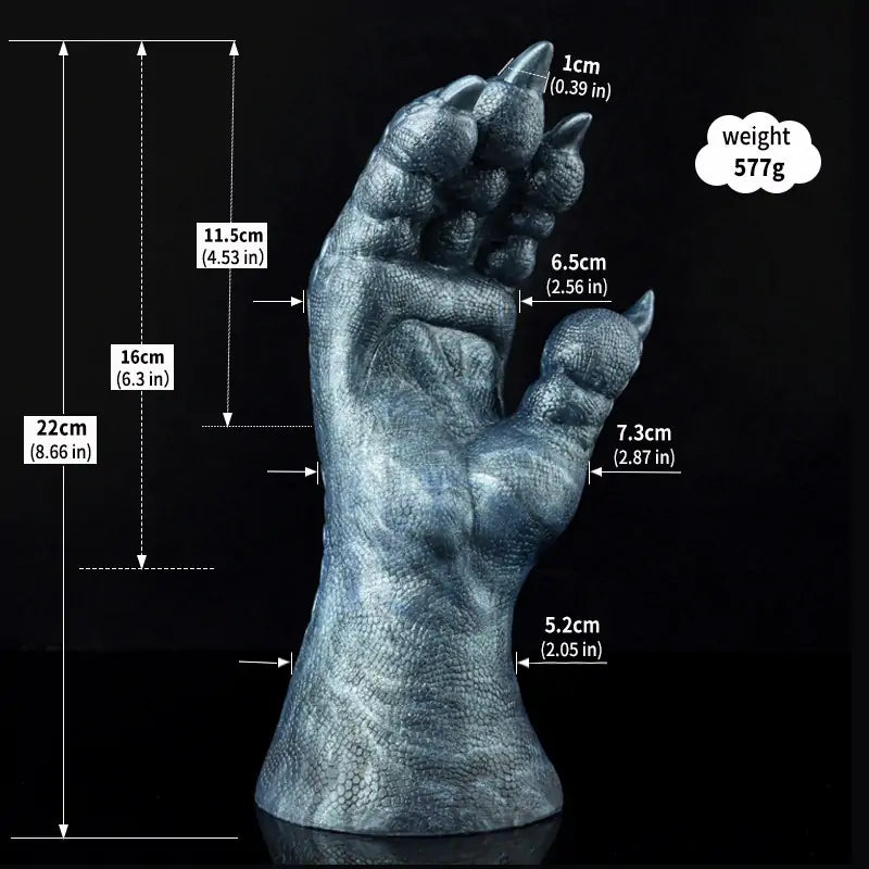 Fantasy Dragon Claw Dildo 8 Inches