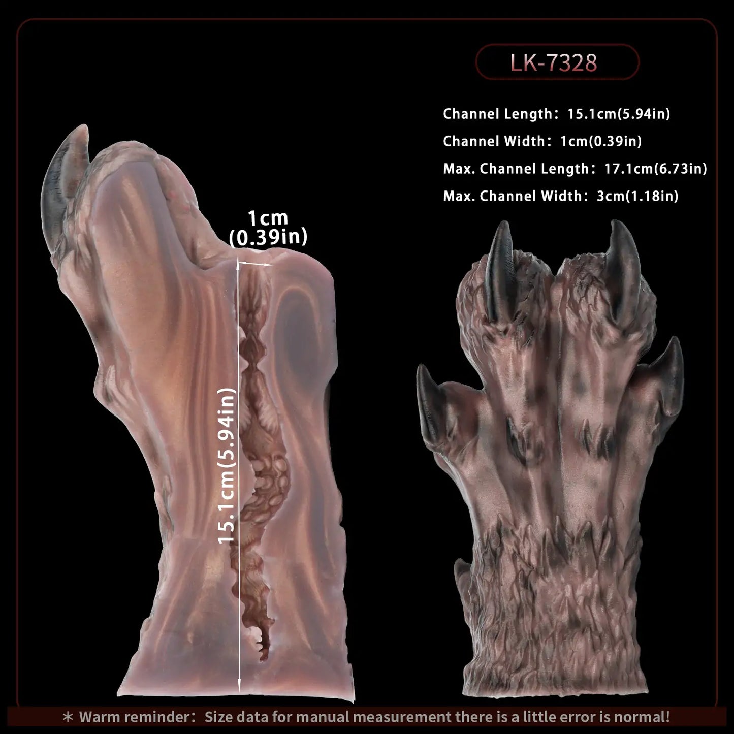 Fantasy Jackal Wolf Paw Beast Masturbator