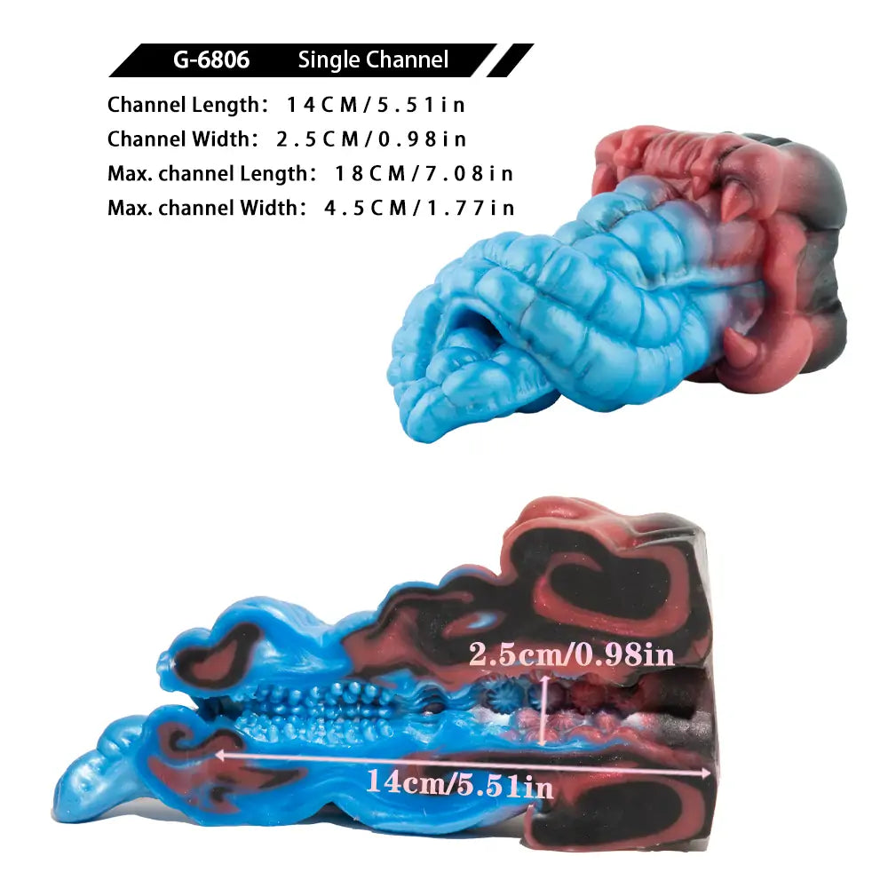 Fantasy Leopard Tongue Pocket Pussy