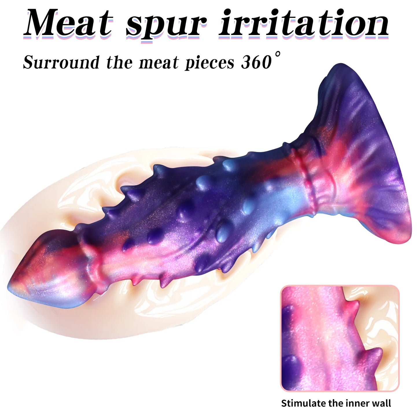 Fantasy Spiked Anal dildo 7.8 Inches