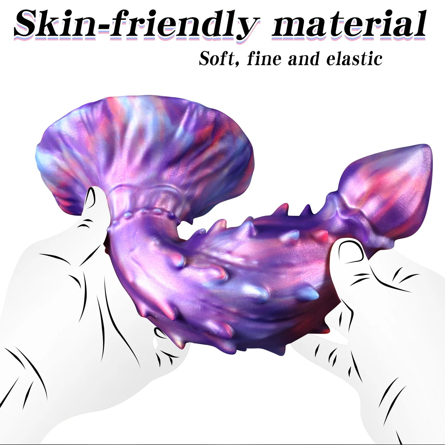 Fantasy Spiked Anal dildo 7.8 Inches