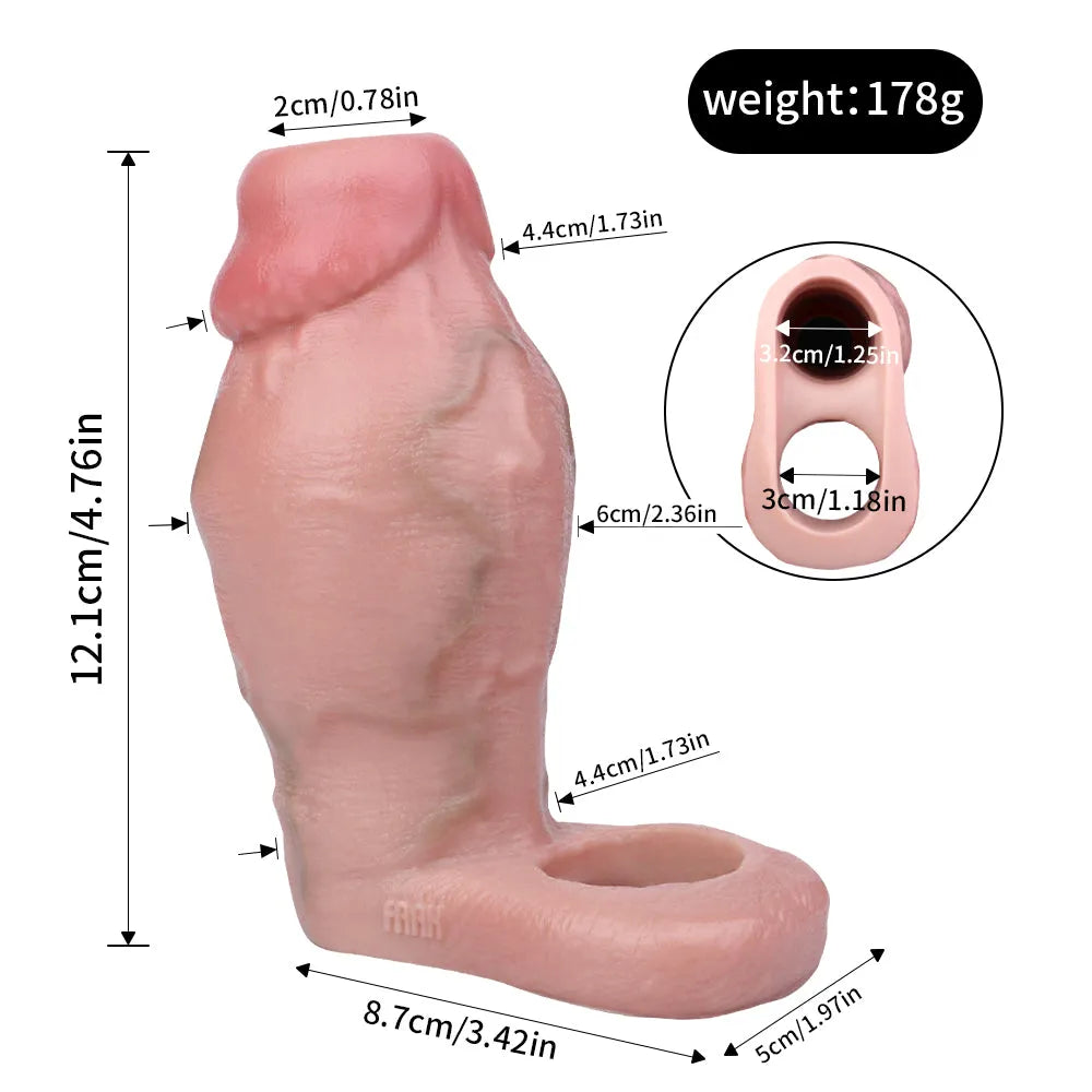 Fat Boy Silicone Penis Extender