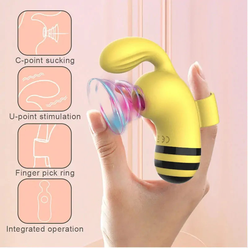 Finger Bee Suction Toy