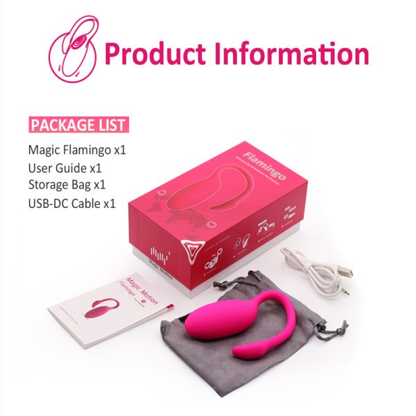 Flamingo Discreet Vibrator App Control