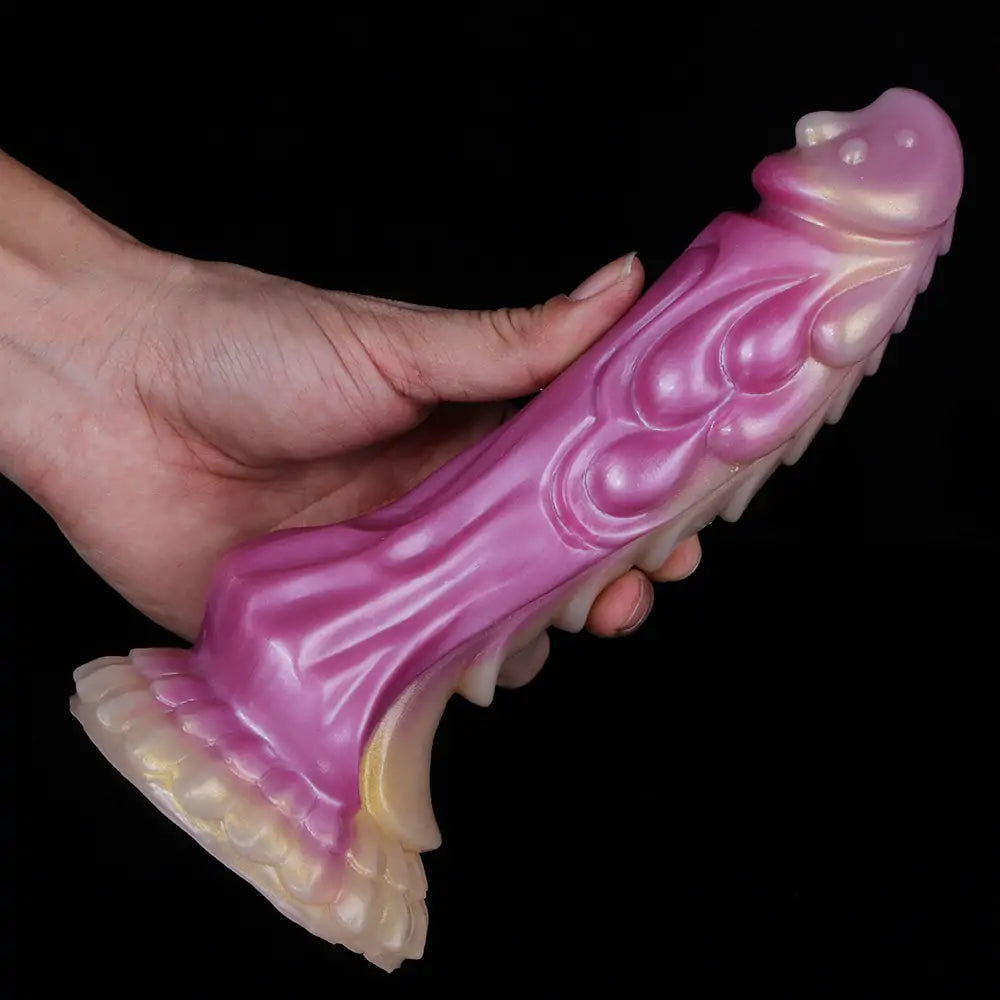 Flamingo Fantasy Spiked Dildo 8 Inches