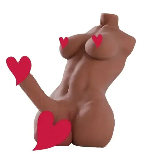 Futa Shemale Tanned Sex Torso 10.6lb