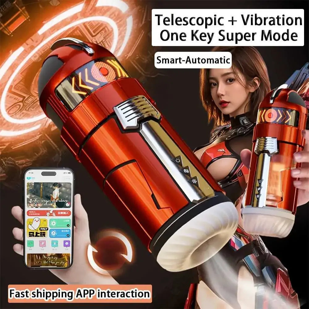 GALAKU Mecha-Zaku Bluetooth Automatic Male Masturbators