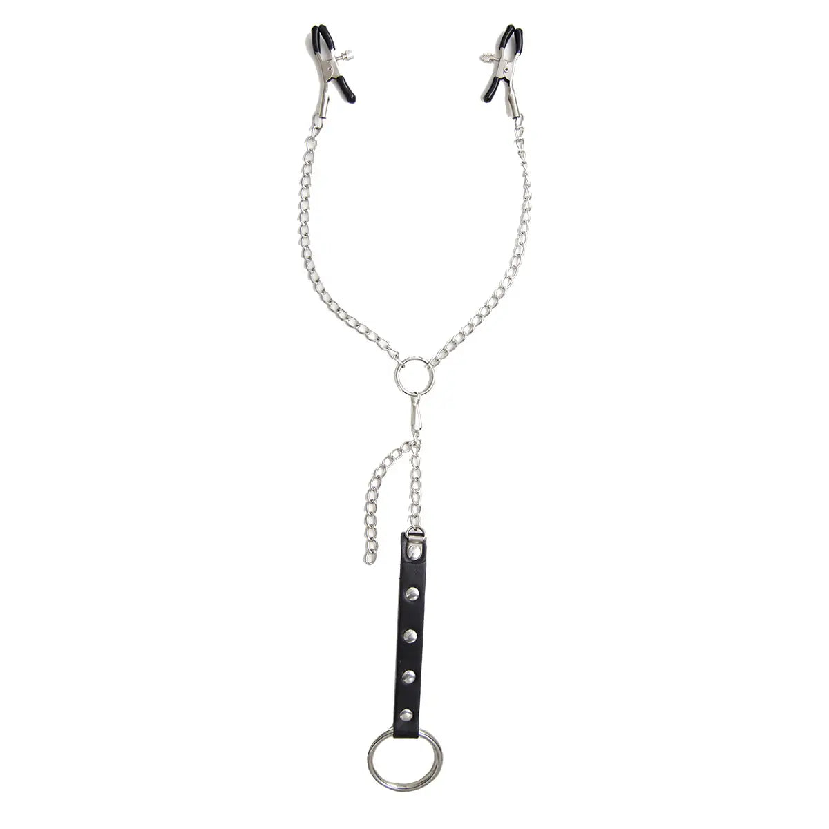 Gay Nipple Clamps with Cock Ring