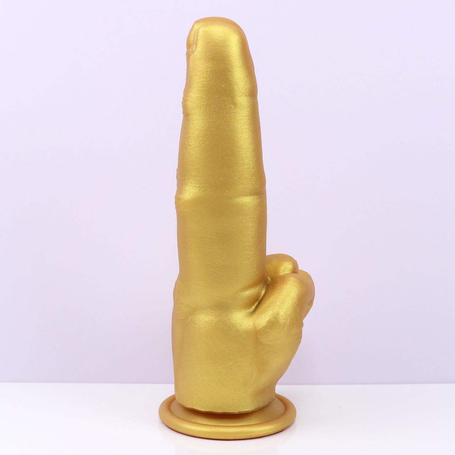 Golden Finger Large Liquid Silicone Dildo