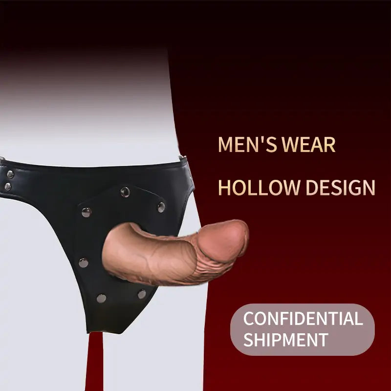 Gusdun Realistic Hollow Strap-On Dildo