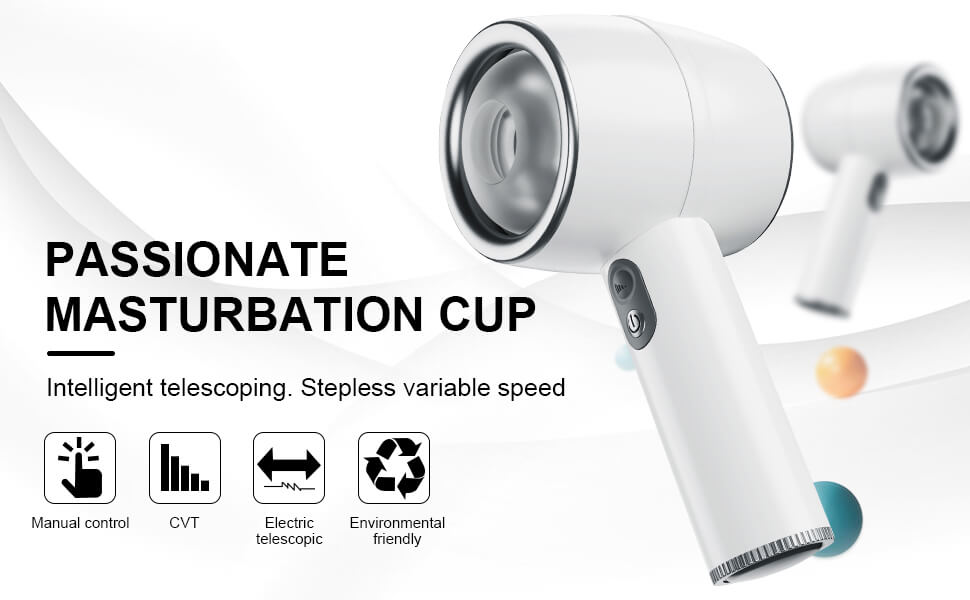 Hardy Automatic 3 Telescopic Handheld Male Masturbator