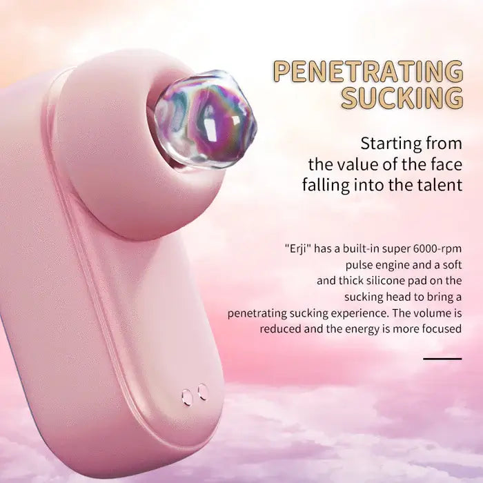 Headphone Shape Sucking Masturbator for Women