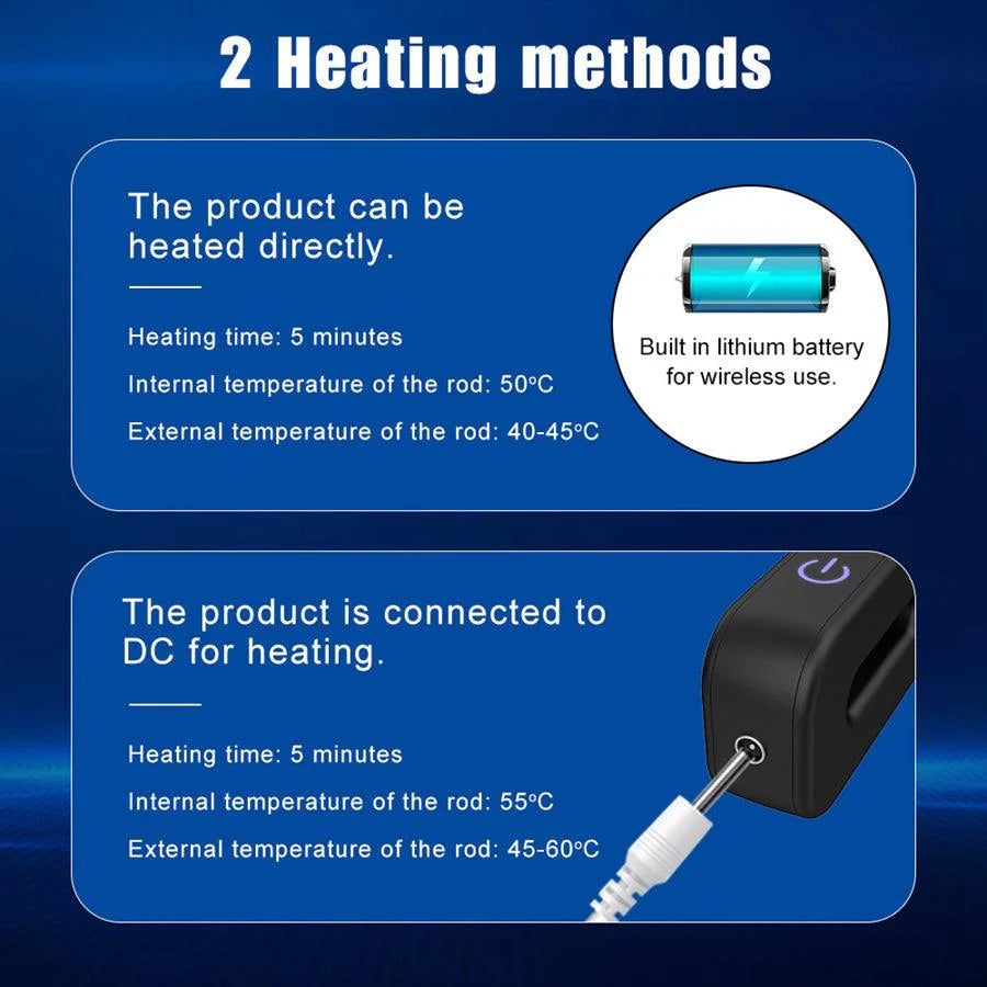 Heating Rod Drying Stick for Masturbator