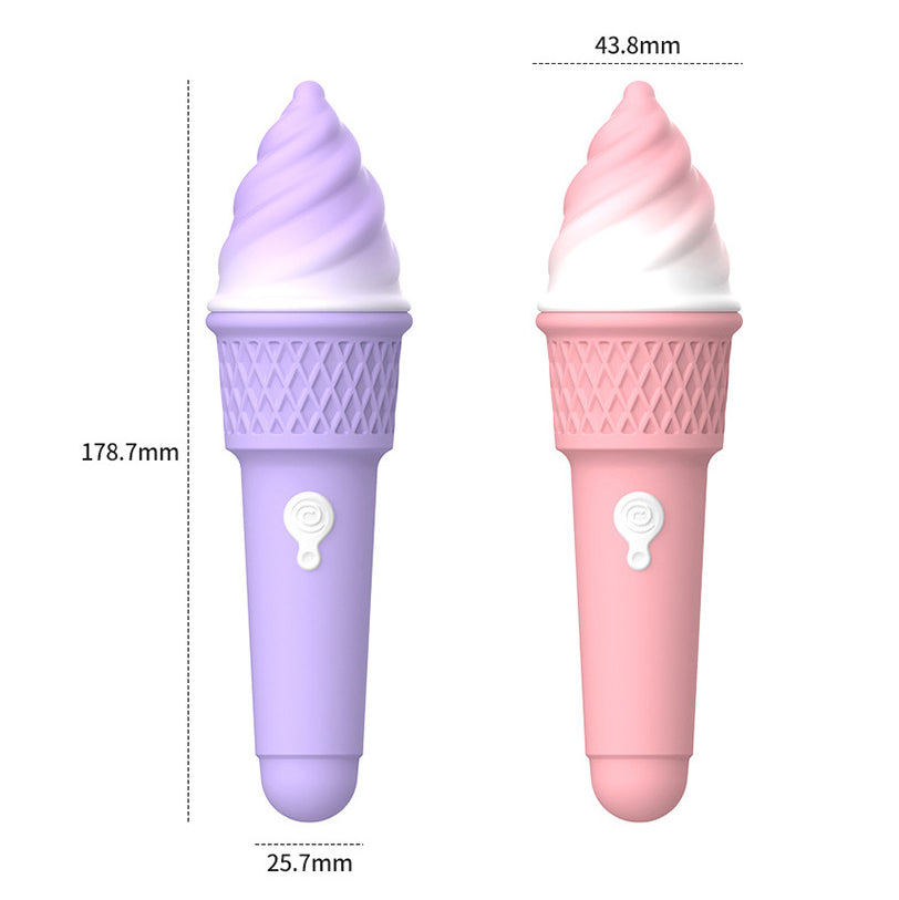 Ice Cream Cone AV Wand Vibrator