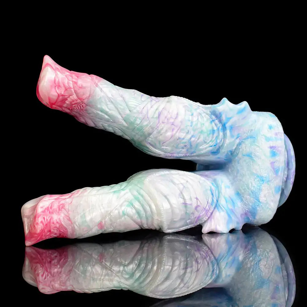 Ice Dragon Twin-Head Fantasy Dildo 7.8 Inches
