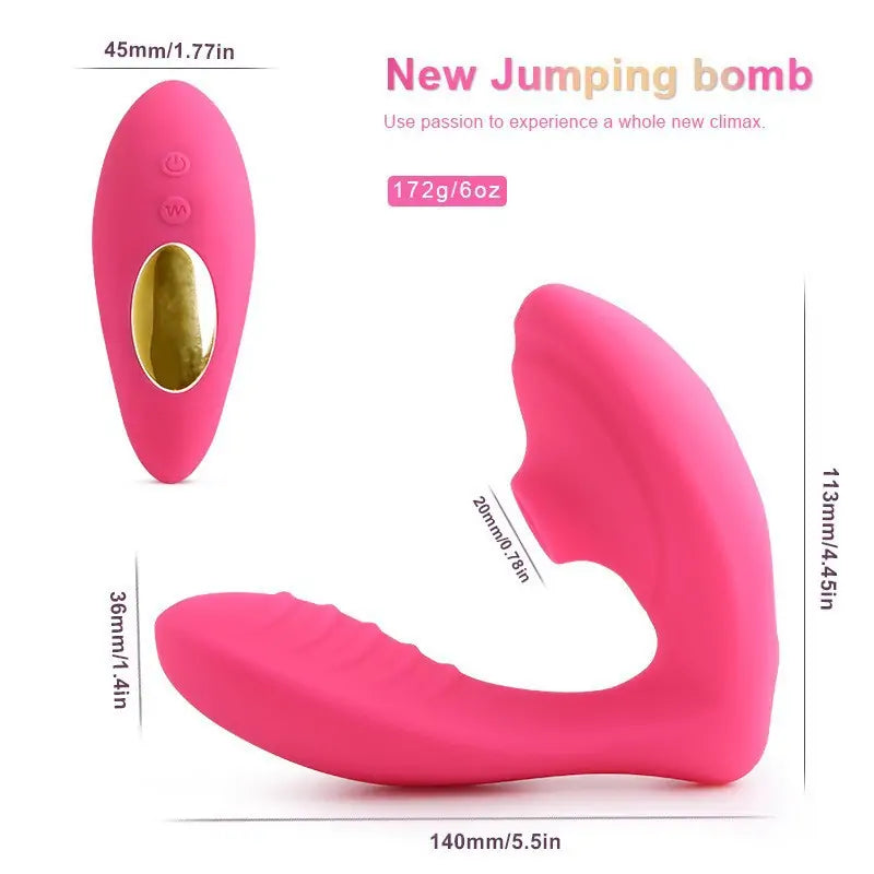 Indulge G-Spot and Clitoral Suction Stimulator