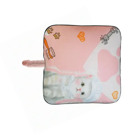 Infinity Pillow with Hidden Dildo Machine