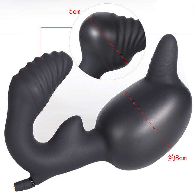 Inflatable Double-Ended Dildo for Couples