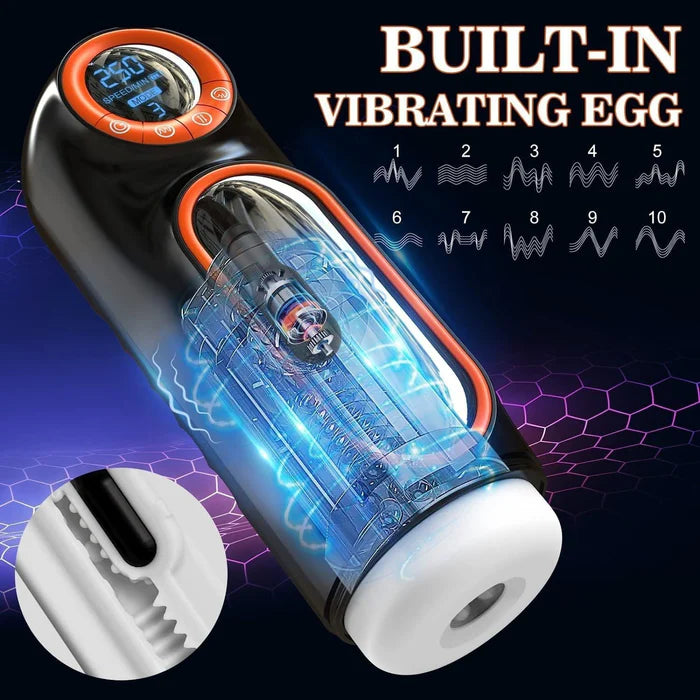 Intruder - Masturbator With Suction Cup