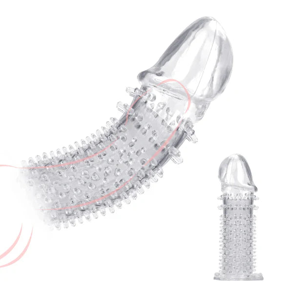 Jelly Penis Sleeve Textured Extender