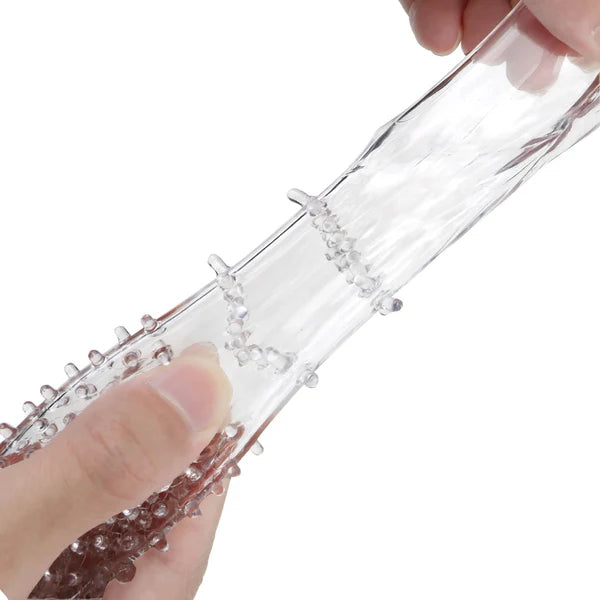 Jelly Penis Sleeve Textured Extender