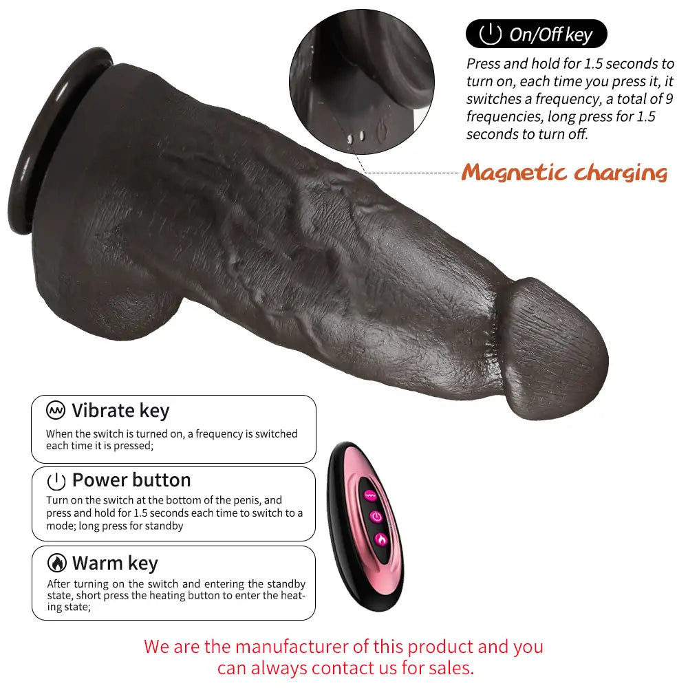 King Kong Dildo – Thrusting and Vibration