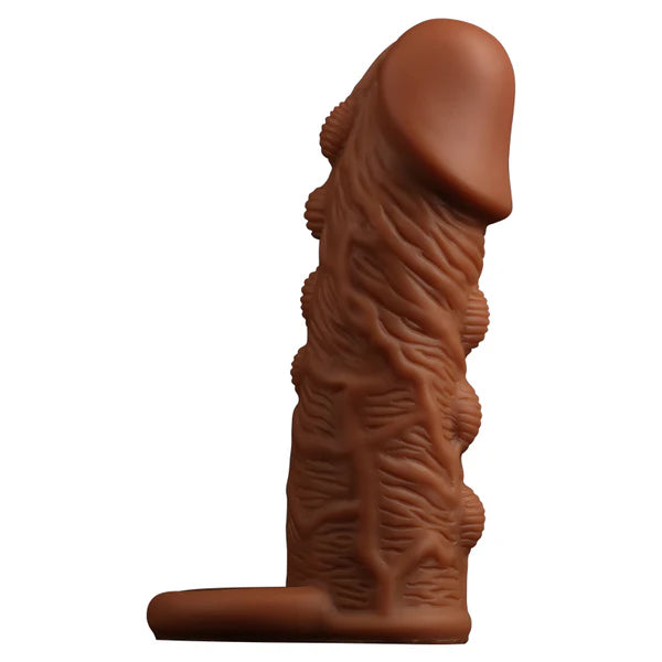 Knotted Cock Sleeve Realistic Design Premium Silicone