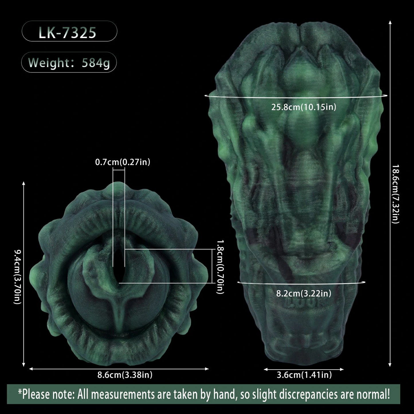 PRIMAL EVOLUTION - Genetic Specimen Series Silicone Masturbator
