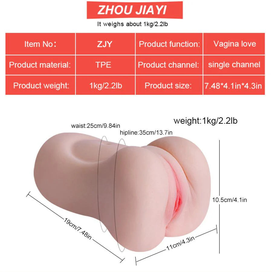 Lifelike Vagina Toy for Masturbation
