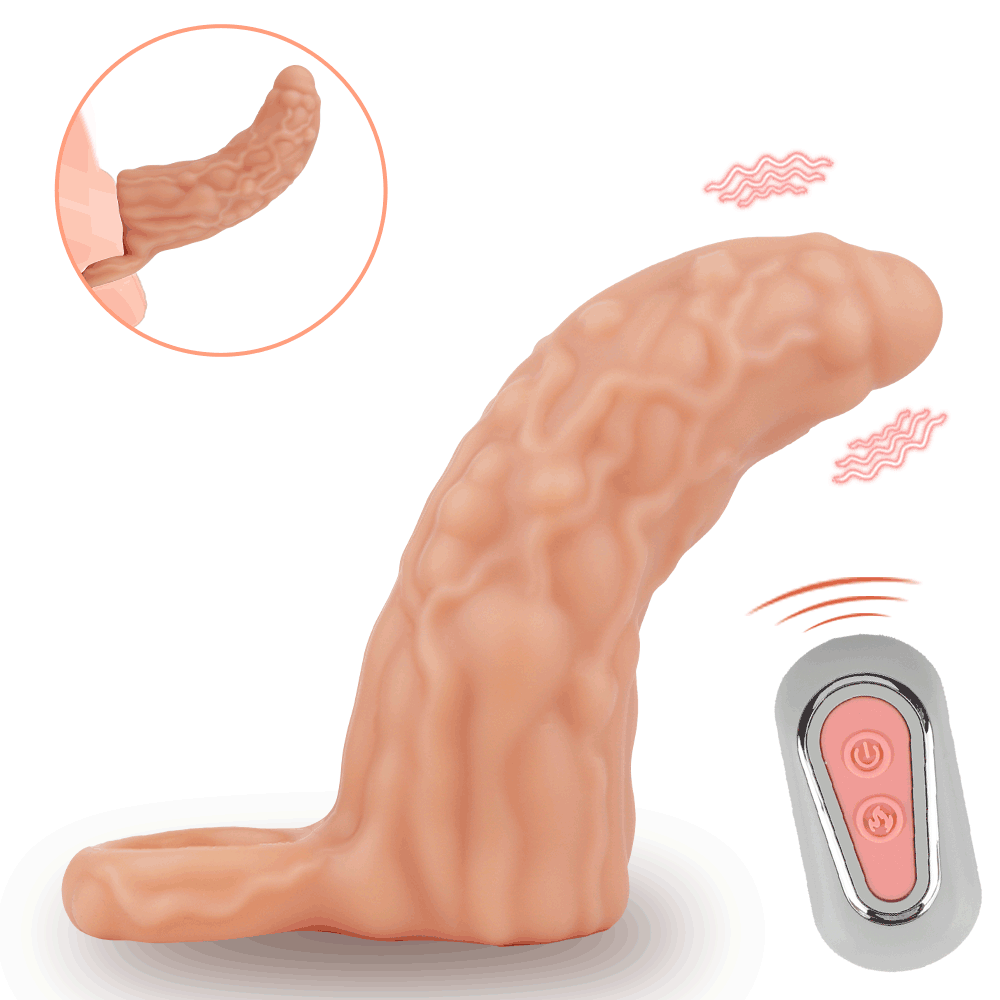 Lion Shockwave Vibrating Fantasy Penis Sleeve