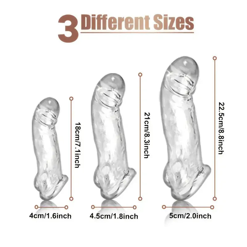 Little More Extender - Real Feel Penis Sleeve