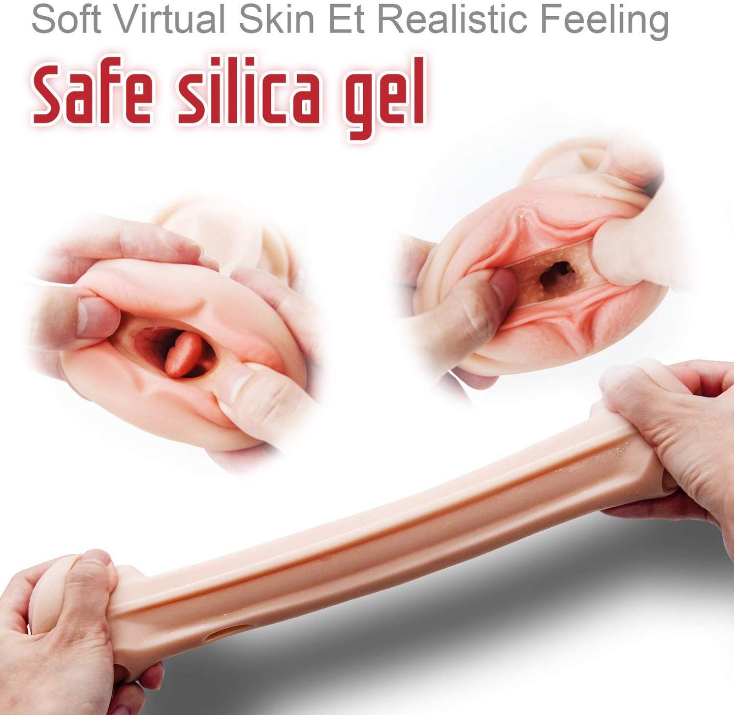 3D Realistic Double Head Automatic Masturbator