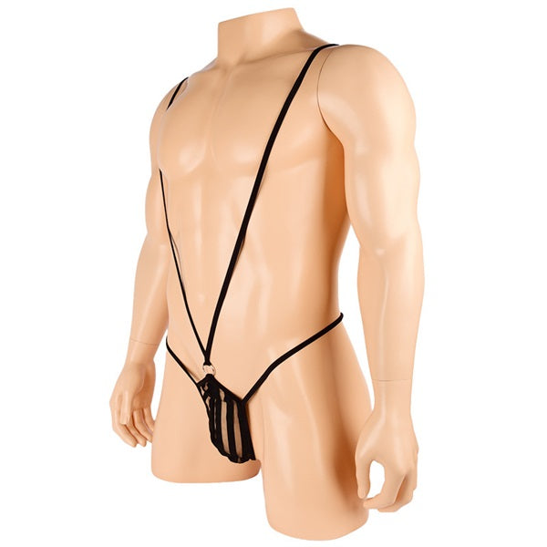Mankini Penis Sleeve Pouch Playsuit