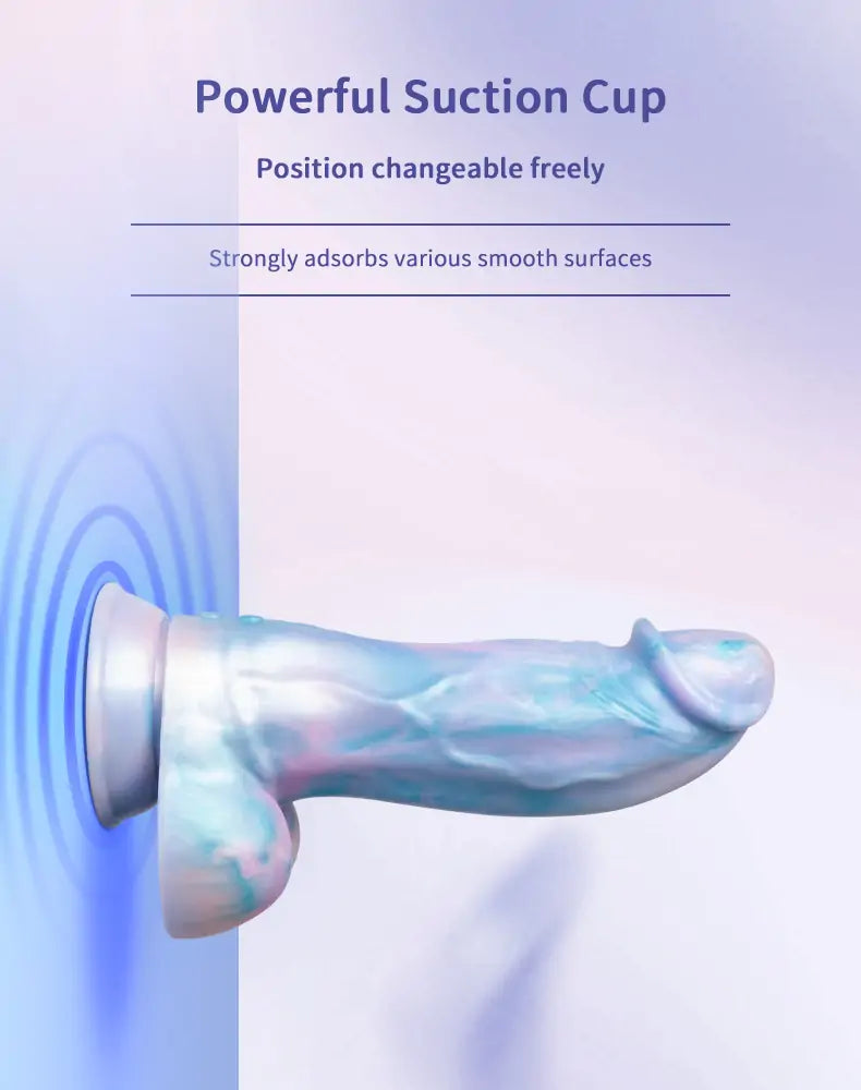 Marshal Remote Control Vibrating Large Dildo with Suction Base