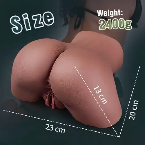 Masturbator Black Big Ass 5.3 Lbs
