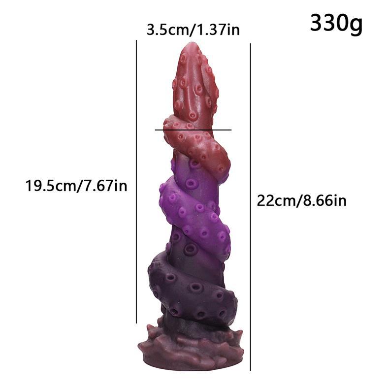 Monster Octopus Entangling Dildo 8.6 Inches