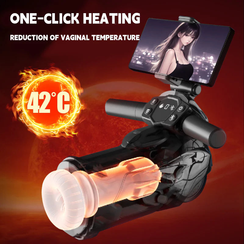 Motorcycle Male Sex Toy Telescopic Cup