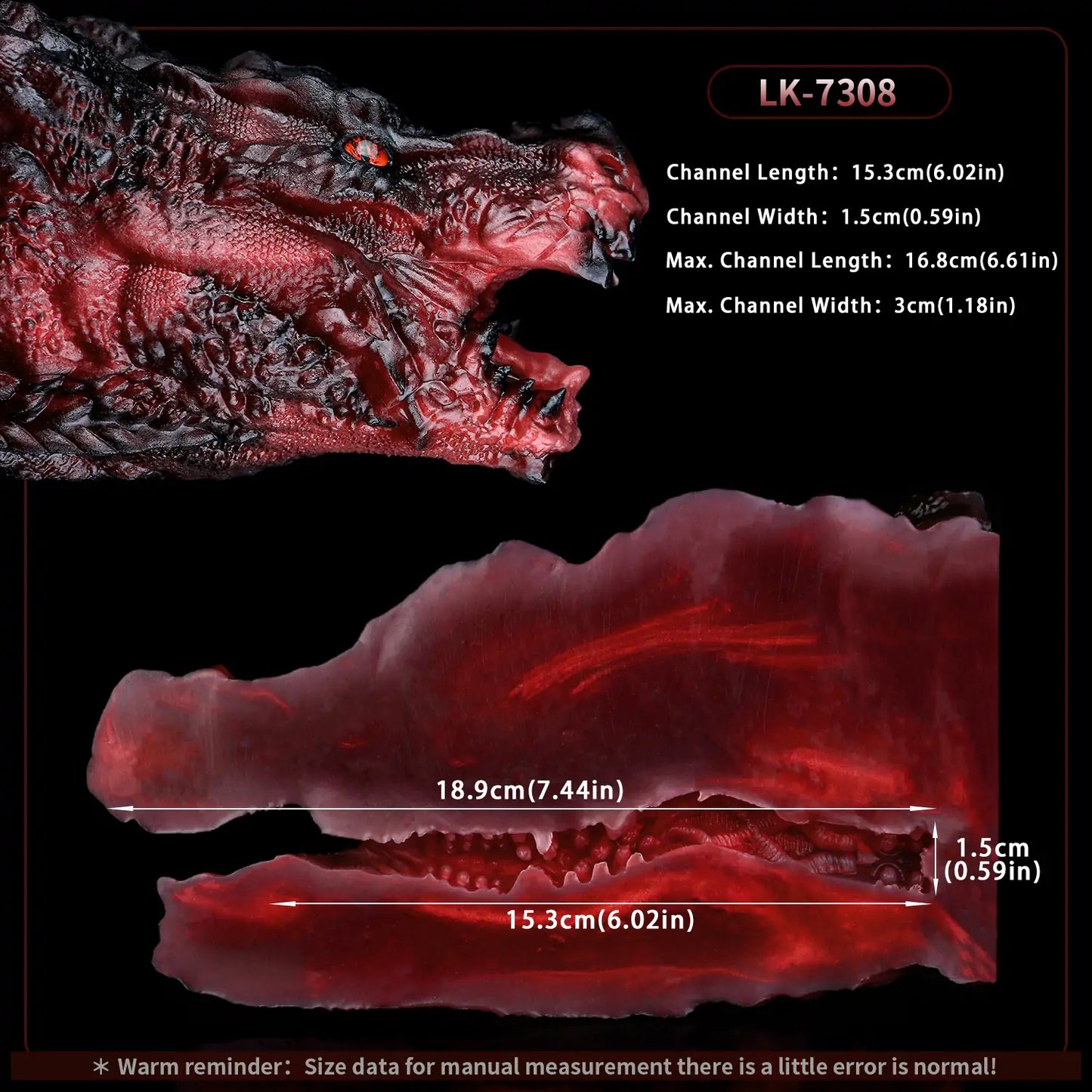 Fantasy Blazing Dragon Pocket Pussy Collection