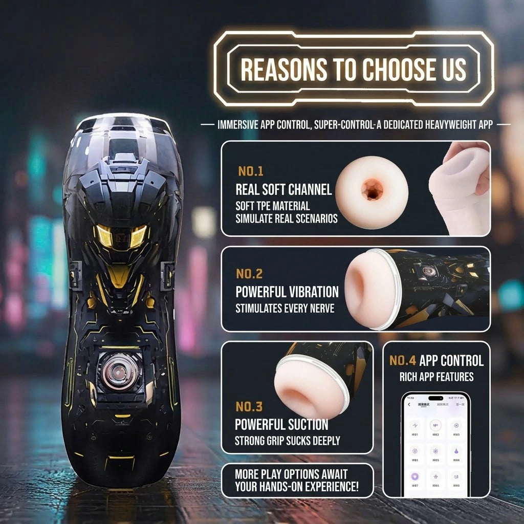 Anesidora App-Controlled Interactive Electric Masturbator