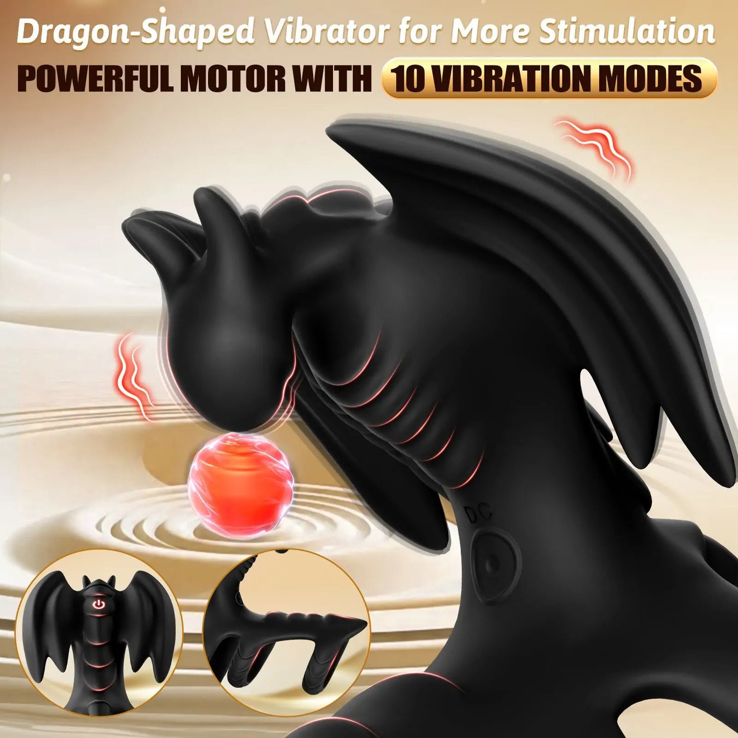 Feilong Dragon Cock Ring Vibrator