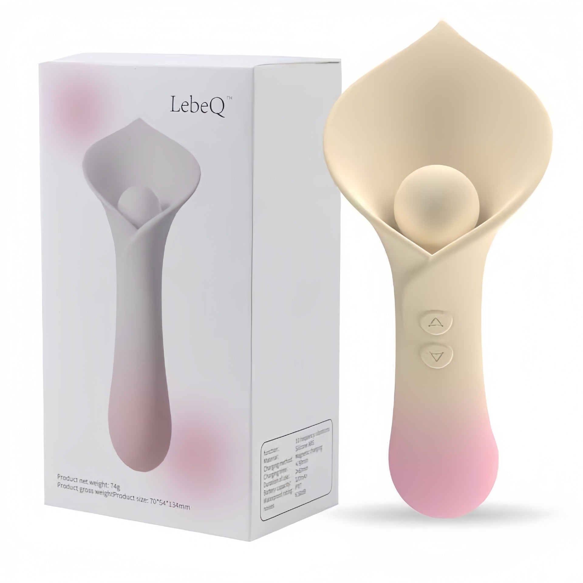 Rose Lily Double-Head Clitoral Vibrator anesidora Rose Lily Double-Head Clitoral Vibrator anesidora